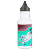 Groene Gitaar Waterfles (Links)