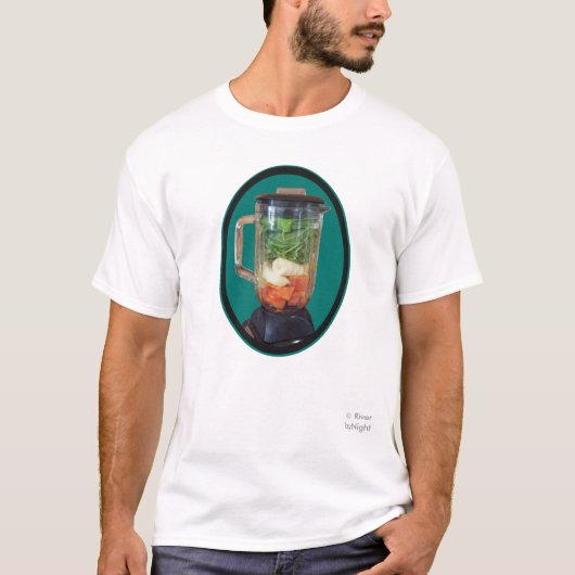 Groene gladde weg #1 - donkergroen t-shirt (Voorkant)