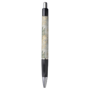 Groene Glam Chique Goud Tropische bladeren Pen