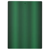 Groene Glans Elegante Glam Verpersoonlijkt Klembord (Achterkant)