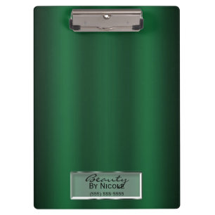 Groene Glans Glamour Elegant Persoonlijk Klembord