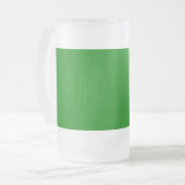 Groene Glasmatte Bierpul Matglas Bierpul (Voorkant links)