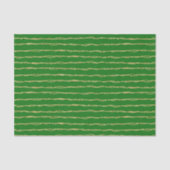 Groene glinsterende kerst tissuepapier (Voorkant)