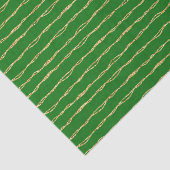 Groene glinsterende kerst tissuepapier (Detail)