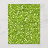 GROENE GLITTER-achtige TEXTURE ACHTERGROND WALLPAP Flyer (Voorkant)