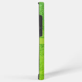 Groene Glitter Artsy Abstract Naam toevoegen Samsung Galaxy Hoesje (Rechterkant)