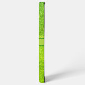 Groene Glitter Artsy Abstract Naam toevoegen Samsung Galaxy Hoesje (Linkerkant)