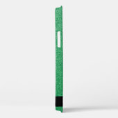 Groene Glitter, Glitter Achtergrond, Jouw naam Case-Mate iPhone Case (Achterkant / Rechts)