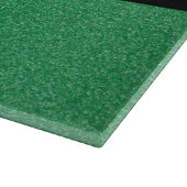 Groene Glitter, Glitter Achtergrond, Jouw naam Snijplank (Hoek)