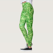 Groene Glitter leggings (Links)