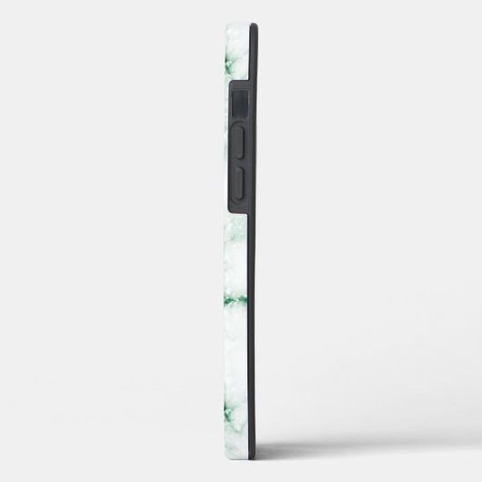 Groene Glitter Marble Aangepast Case-Mate iPhone Case (Achterkant / Links)