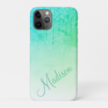 Groene Glitter Ombré Glam Sparkles