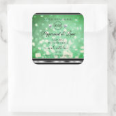 Groene Glitter Product Labels Sparkle Diamonds Log (Tas)