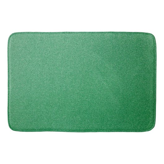 Groene glitter, sprankeling, glitterachtergrond badmat (Voorkant)
