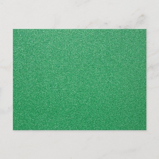 Groene glitter, sprankeling, glitterachtergrond briefkaart (Voorkant)