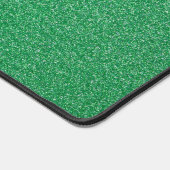 Groene glitter, sprankeling, glitterachtergrond bureaumat (Hoek)