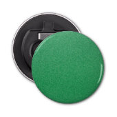 Groene glitter, sprankeling, glitterachtergrond button flesopener (Voorkant)