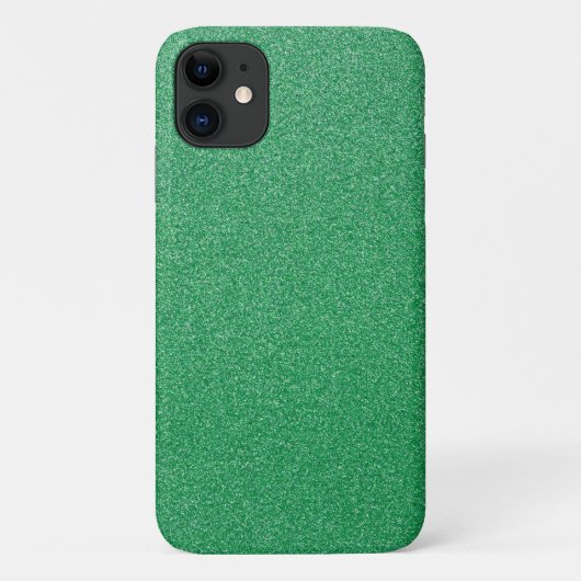Groene glitter, sprankeling, glitterachtergrond Case-Mate iPhone case (Achterkant)