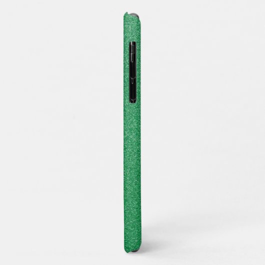 Groene glitter, sprankeling, glitterachtergrond Case-Mate iPhone case (Achterkant/links)