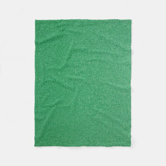 Groene glitter, sprankeling, glitterachtergrond fleece deken (Voorkant)