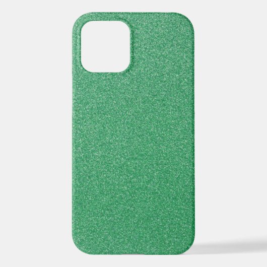 Groene glitter, sprankeling, glitterachtergrond iPhone hoesje (Achterkant)