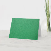 Groene glitter, sprankeling, glitterachtergrond kaart (Voorkant)