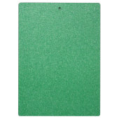 Groene glitter, sprankeling, glitterachtergrond klembord (Achterkant)