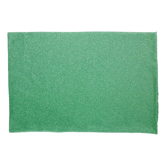 Groene glitter, sprankeling, glitterachtergrond kussensloop (Voorkant)