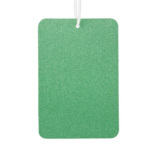 Groene glitter, sprankeling, glitterachtergrond luchtverfrisser (Achterkant)
