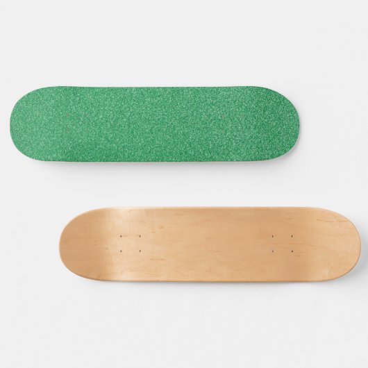 Groene glitter, sprankeling, glitterachtergrond persoonlijk skateboard (Horizontaal)