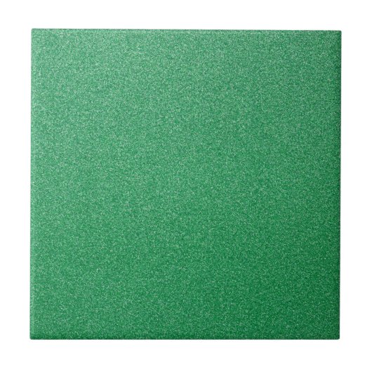 Groene glitter, sprankeling, glitterachtergrond tegeltje (Voorkant)