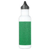 Groene glitter, sprankeling, glitterachtergrond waterfles (Links)