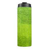Groene glitter thermosbeker (Voorkant)