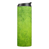 Groene glitter thermosbeker (Gedraaid links)