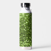 Groene Glitter Water Fles (Links)
