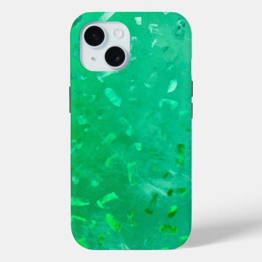 Groene Glitters Case-Mate iPhone Case (Achterkant)