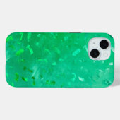 Groene Glitters Case-Mate iPhone Case (Achterkant (horizontaal))