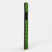 Groene Glitters iPhone 5 Hoesje (Achterkant/rechts)