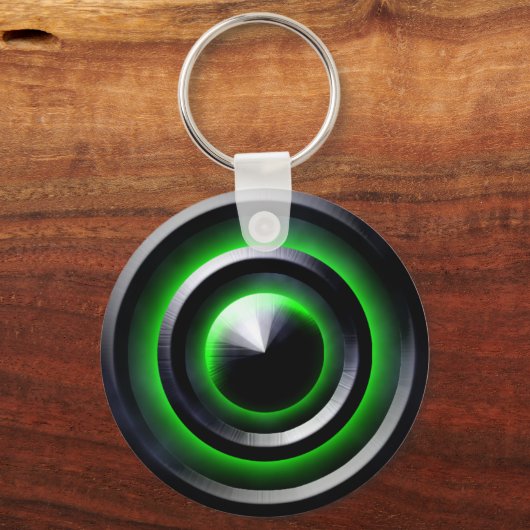 Groene gloed sleutelhanger (Voorkant)