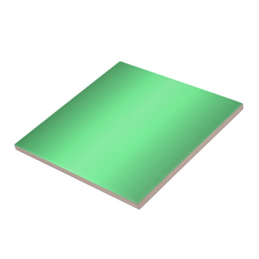 Groene gloed tegeltje (Zijkant)