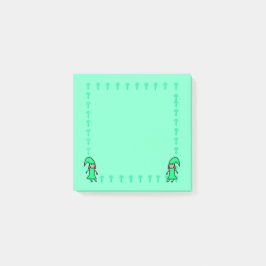 Groene Gnoom met Paddenstoelen Post-it Briefjes Post-it® Notes