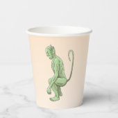 Groene Goblin Papieren Bekers (Achterkant)
