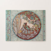  groene godin legpuzzel (Horizontaal)