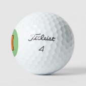 Groene Golf Balls 12 Pack Golfballen (Logo)