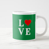 Groene GOLF en hart Grote Koffiekop (Rechts)