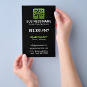 Groene Golf Professional Boom Onderhoud Gazons Flyer (Hand)