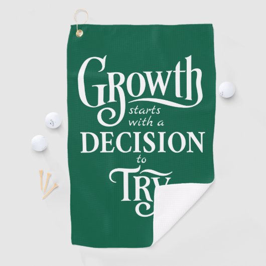 Groene Golf & Sporthanddoek Golfhanddoek (Insitu)