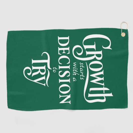 Groene Golf & Sporthanddoek Golfhanddoek (Horizontaal)