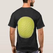 Groene Golfbal T-shirt (Achterkant)