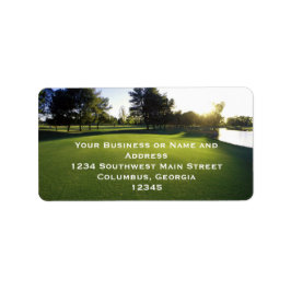 Groene Golfcursus in Dawn Etiket
